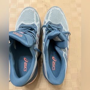 Women's ASICS Gel Glideride Running Shoes Size 9.5 Polar/Grey EUC EU‎ 41.5